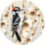 632 Downy Woodpecker