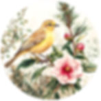 552 AL Bird Flower