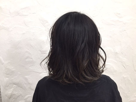 冬もグレージュカラー