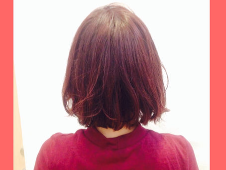 ほっこりレッドブラウン♪