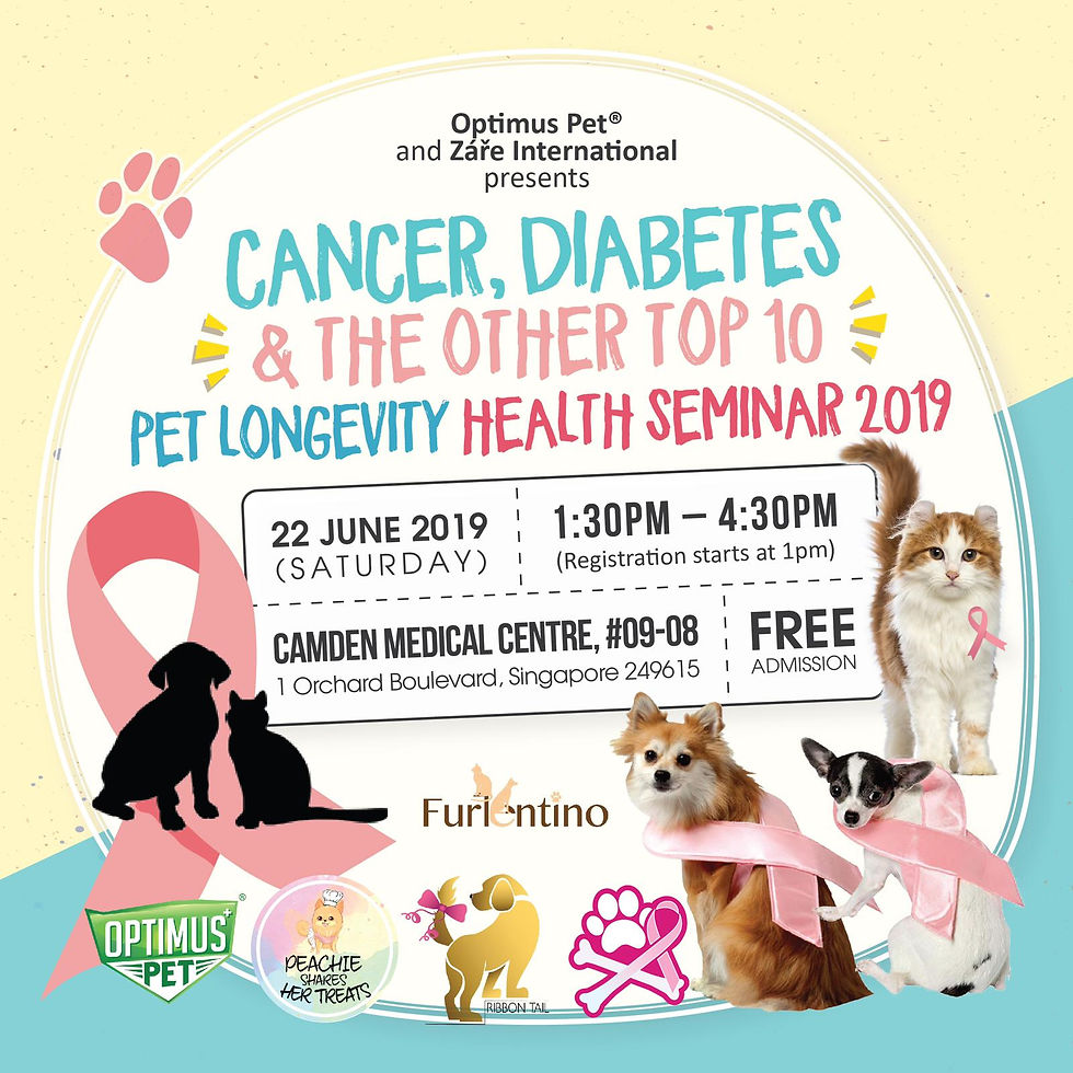 Pet Longevity Health Seminar 2019