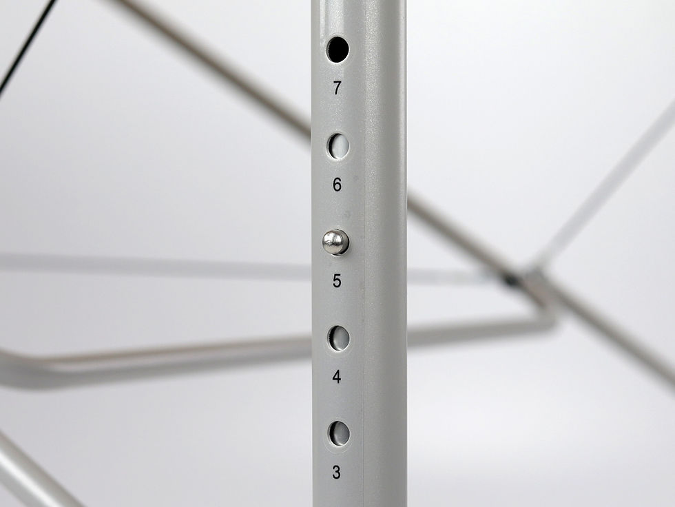 縮圖：フェルデンクライス・メソッド ポータブルテーブル HABYS アルミニウムＫ012ネイビーブルー 3.5フォーム