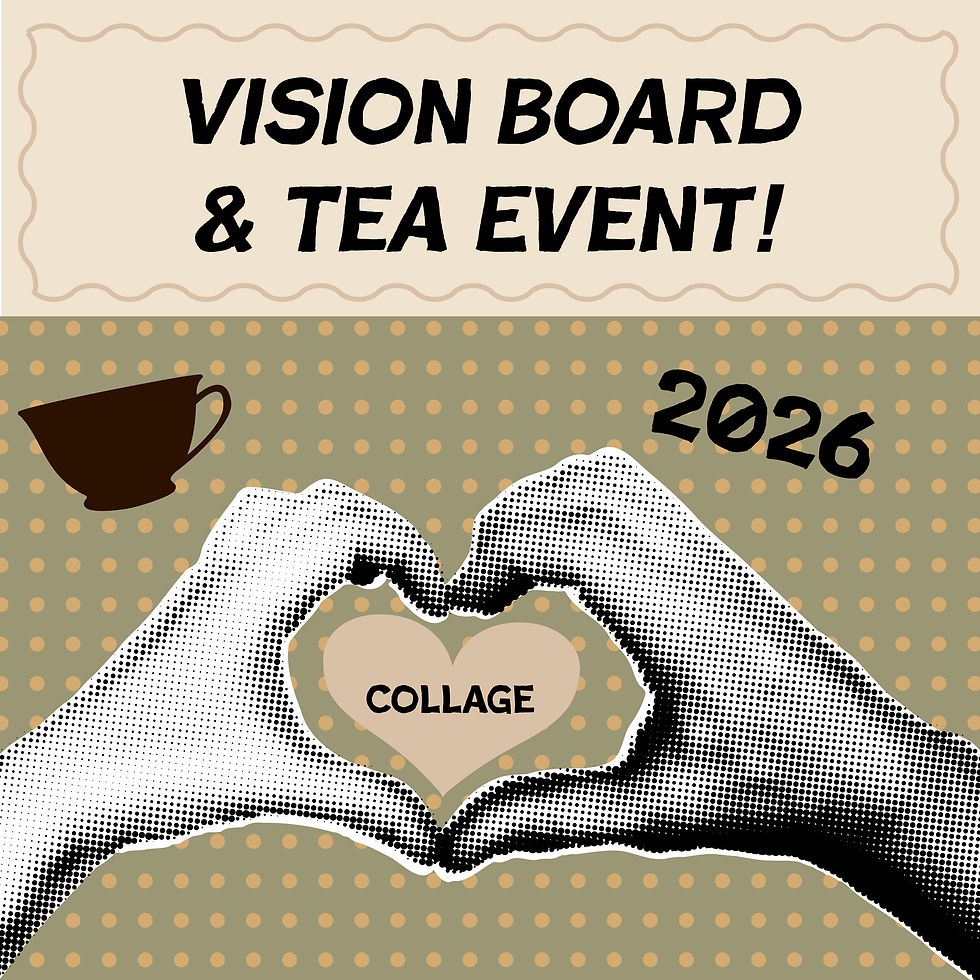 Vision Board & Tea: December 31st, 2025