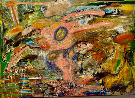 pink rabbit 1 | 50 x 70 cm | 2022