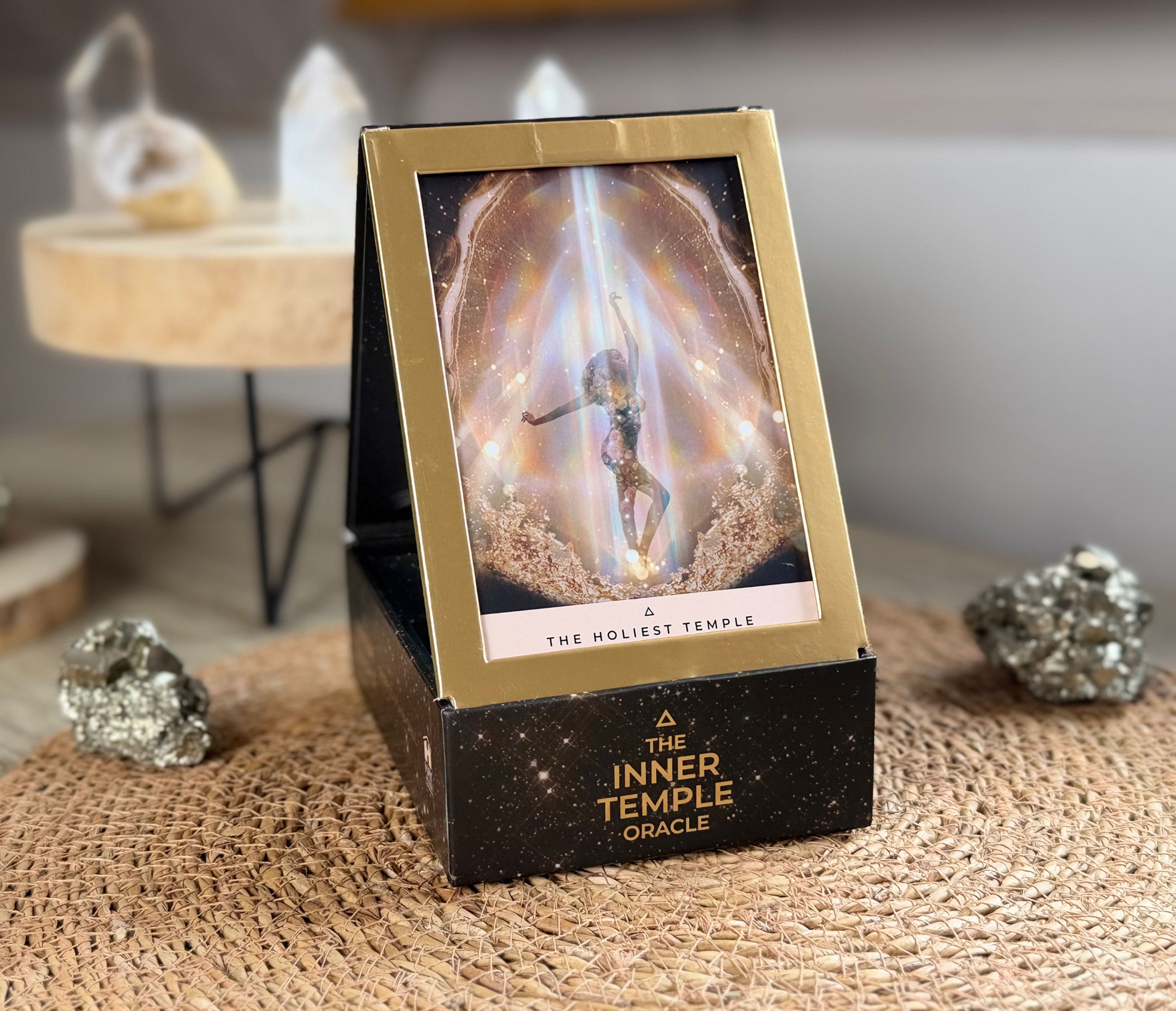 Inner Temple Oracle Orakeljske Karte Campbell Rebecca škatla kot stojalo