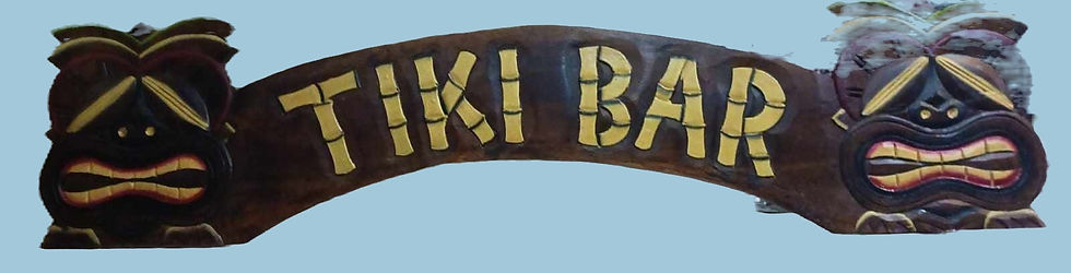 Miniature : plaque decorative noté tiki bar