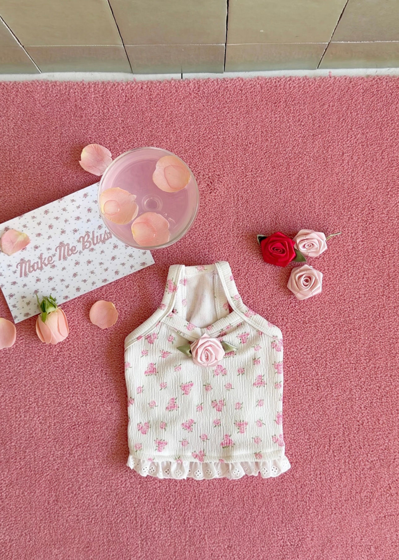 【予約】Rose lace top(S・Mサイズ即納)