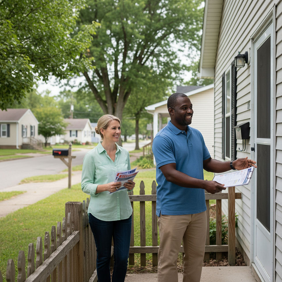 Pasquotank Dems Canvass for Candidates