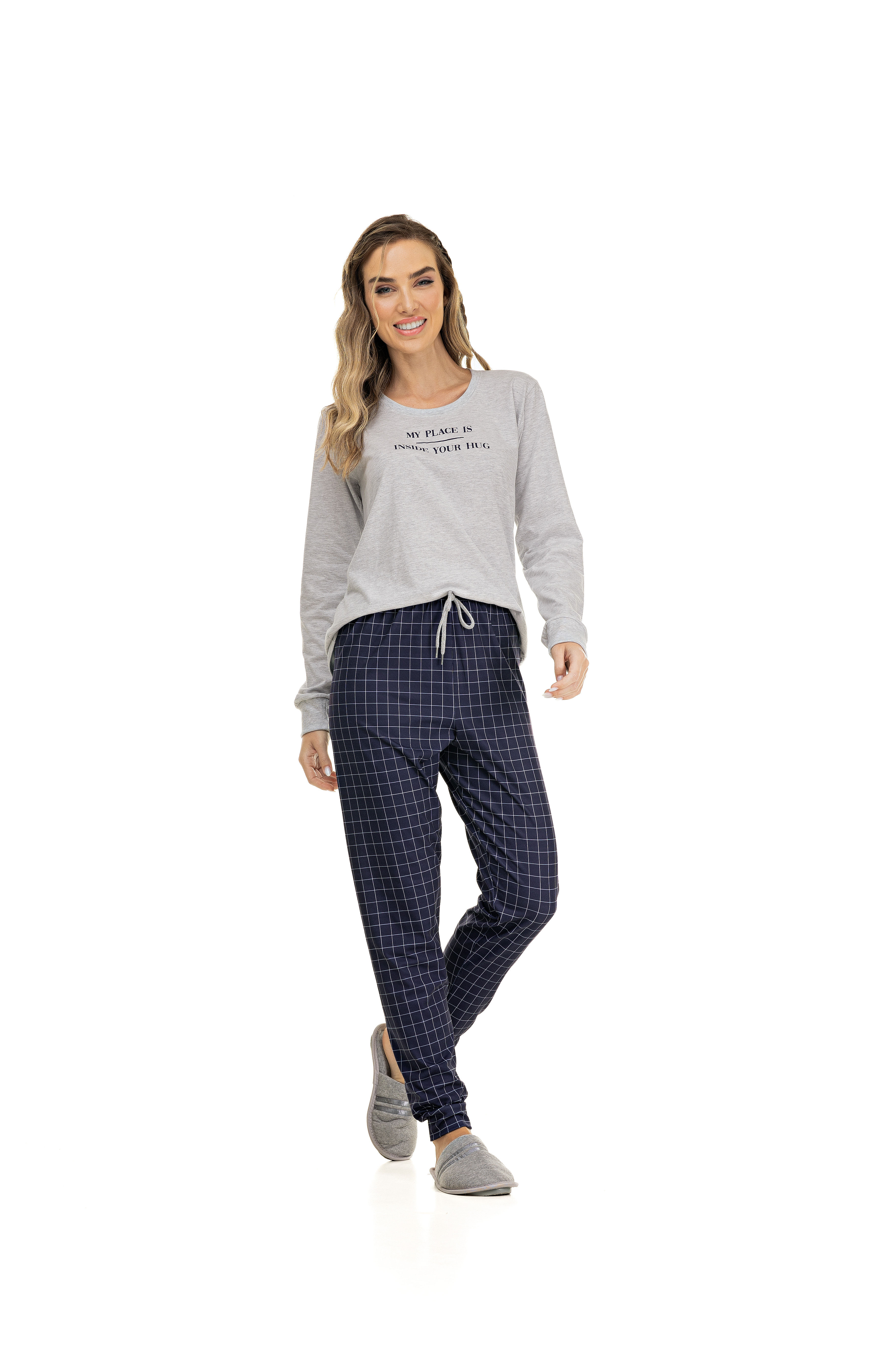 Pijama Feminino longo- Universo Toque