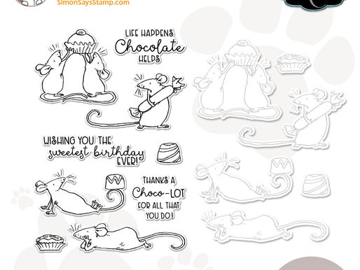 3C 's Stamptember Collaboration Set -- Anita Jeram Life Happens