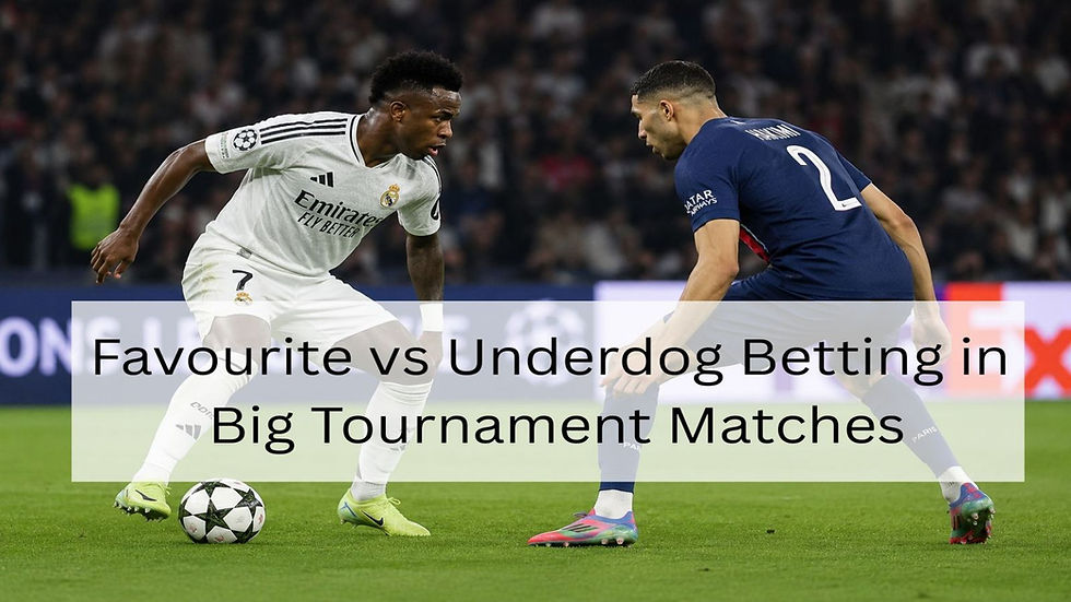 Two professional footballers facing off in a one-on-one duel on the pitch, with one player dribbling the ball while the other takes a defensive stance in front of a packed stadium crowd.