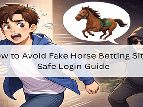 Panicked man running away in an alley while a hooded shady figure reaches out behind him, with a speech bubble above the shady person showing a horse.