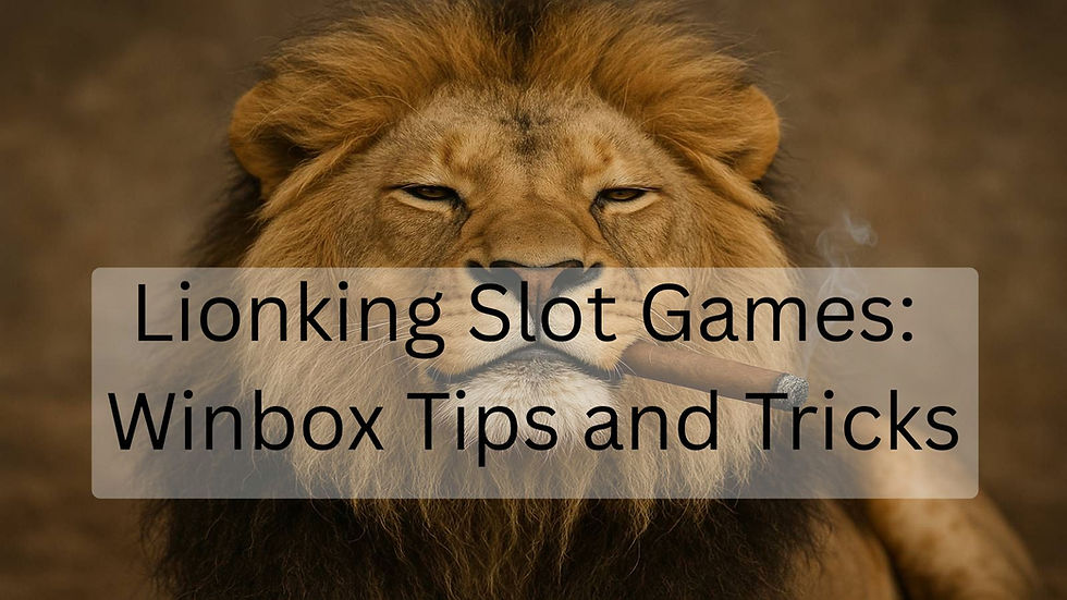 A lion looks smug with a cigar in his mouth