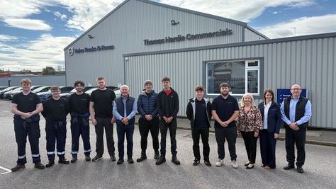 Thomas Hardie Welcome's Latest Group of Apprentices. 