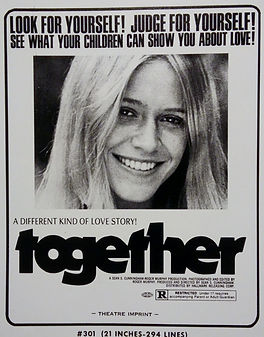 Ad material from the pressbook of Together starring Marilyn Chambers
