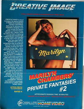 Advertising one sheet for Marilyn Chambers' Private Fantasies #2