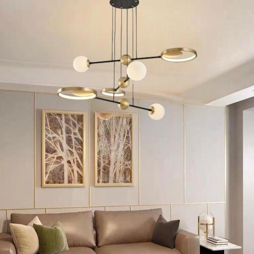 Özcan 3111-3 Rise 3'Lü Sarkıt Avize Eskitme