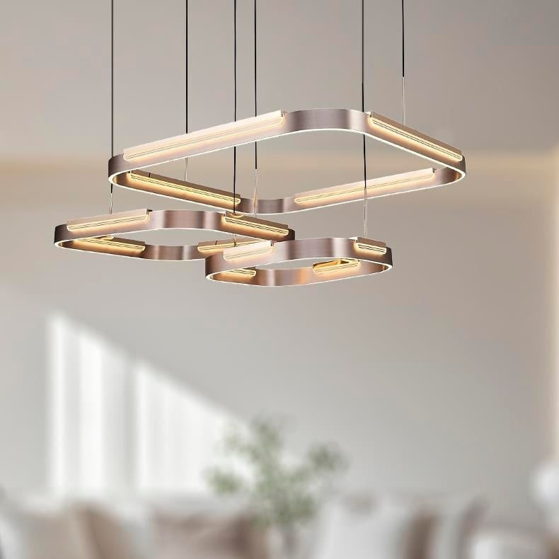 Özcan 5725-3A Sense 3'Lü Sarkıt Mat Gri