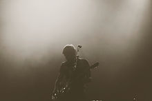 Singer In Stage Fog