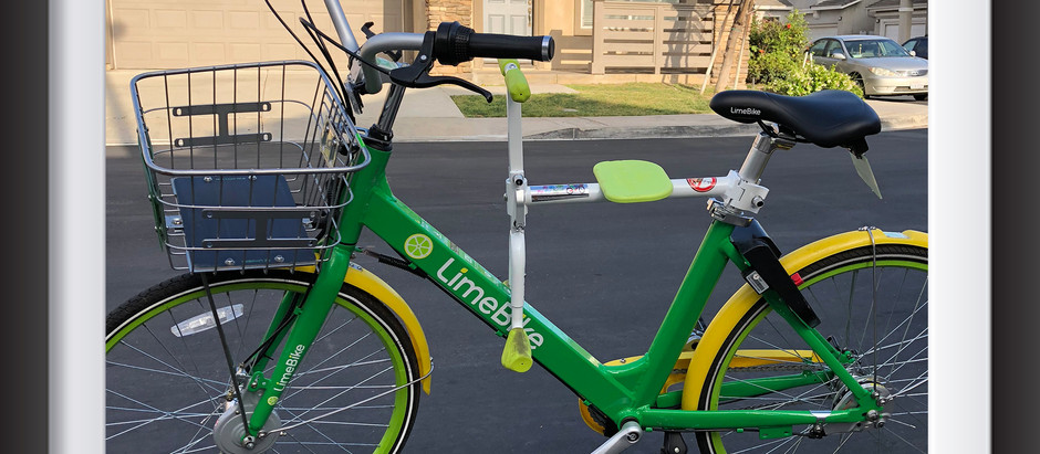趴趴坐腳踏車兒童座椅 & 美國 LimeBike