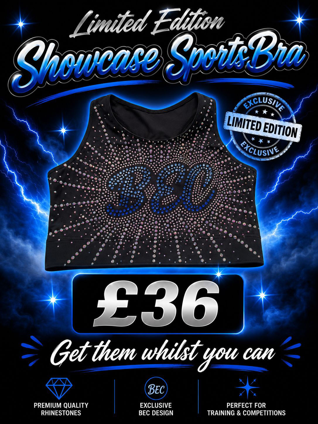 Limited edition BEC Sports Bra