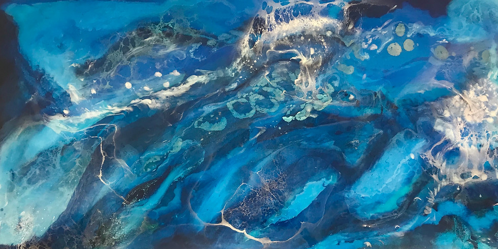 Resin art with Misha