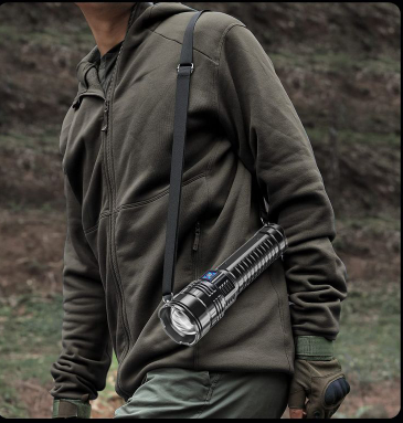 Powerful 1000W LED Tactical Flashlight (Single Unit)