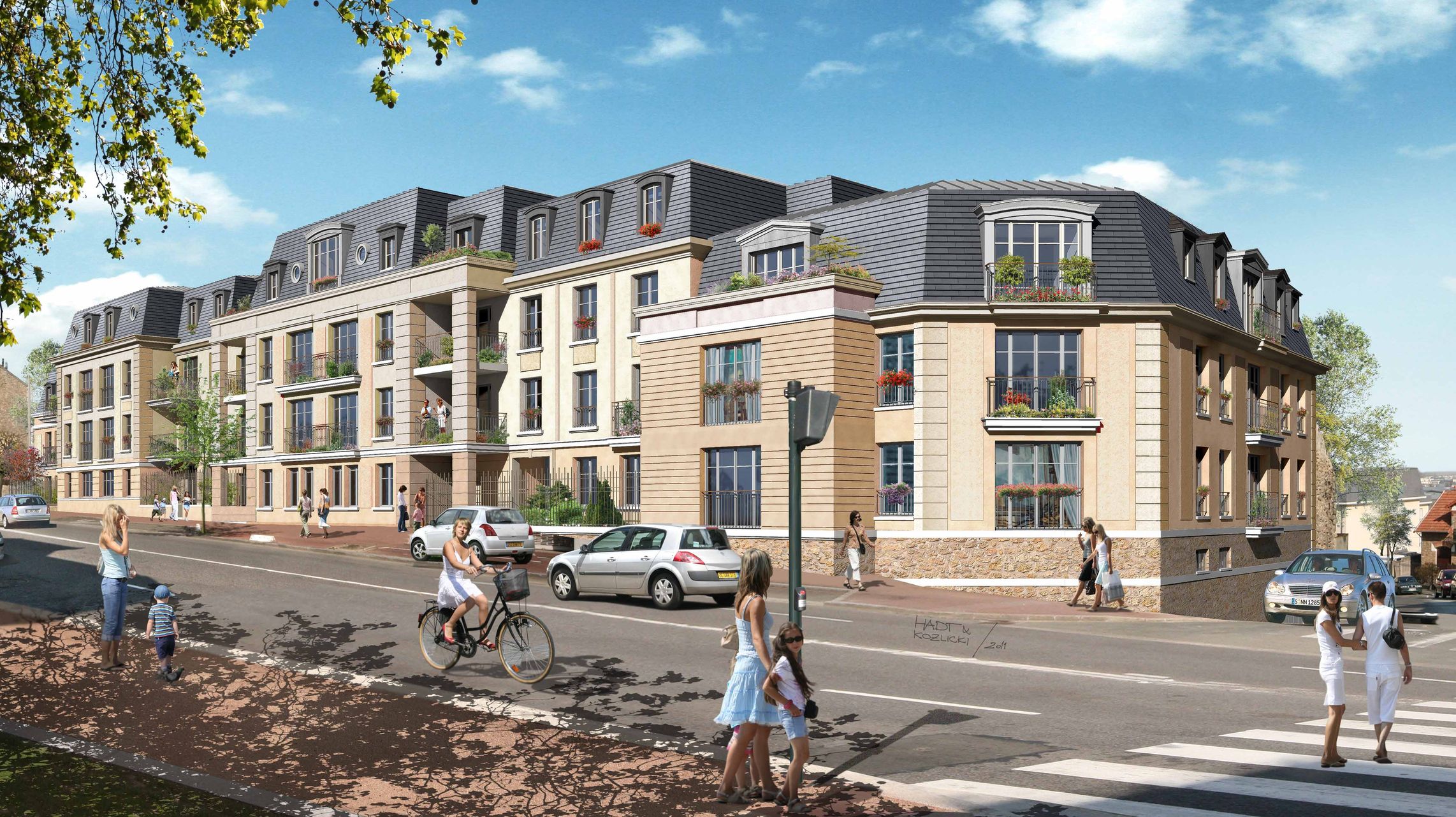 Saint-Cyr l'Ecole rue Pierre Curie