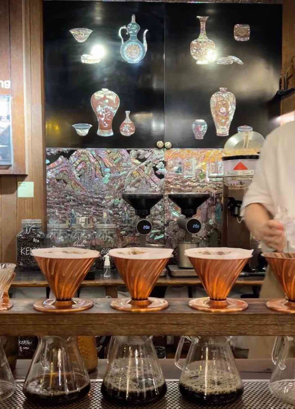 hand drip coffee