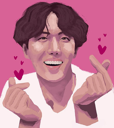 korean oppa heart