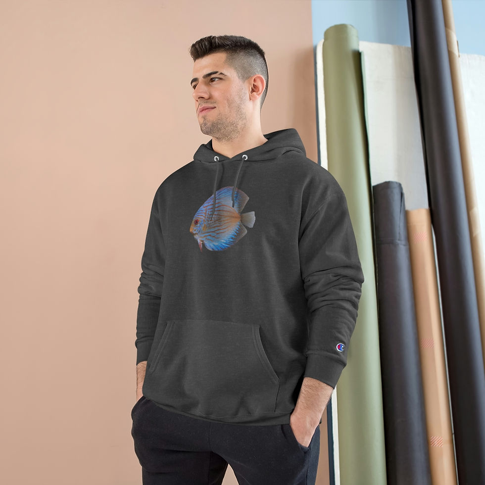 Champion Blue Discus Hoodie