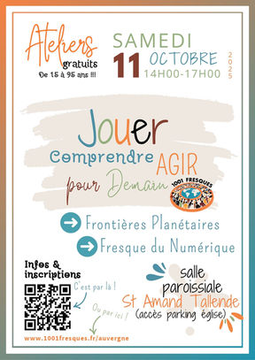 Atelier "1001 fresques", samedi 11 octobre 2025