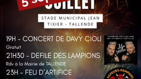 Feu d'artifice reporté au 5 septembre 2026
