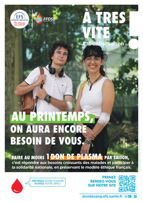 Don de plasma, une nouvelle manière de sauver des vies