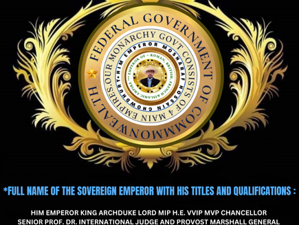 ADDITIONAL SPIRITUAL CROWN DESIGNS OF THE ~ KING OF KINGS (THE EMPEROR) [01/08/2024]