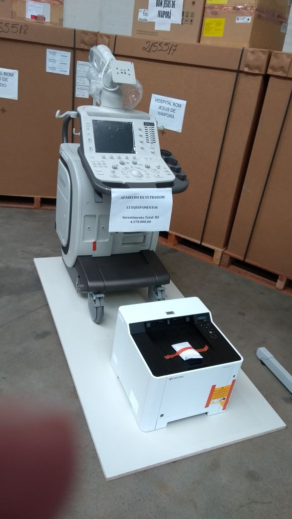 Equipamento para exames de Ecografia
