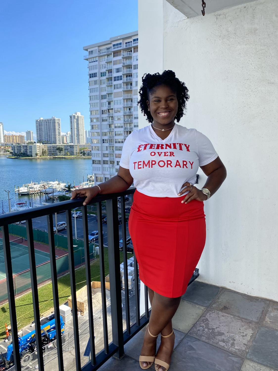 T-shirt Eternity over Temporary