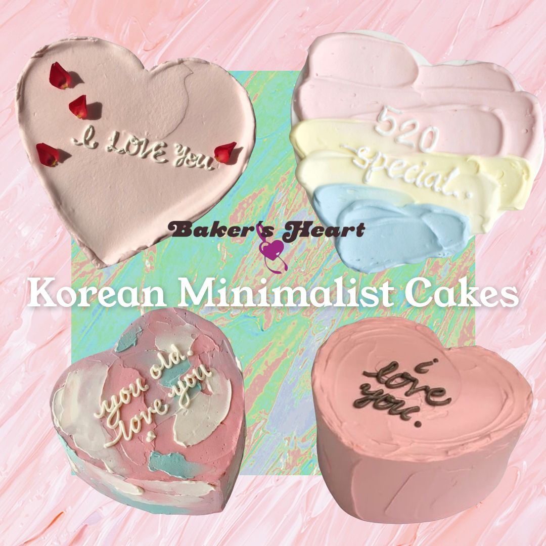 Korean Minimalist Cakes