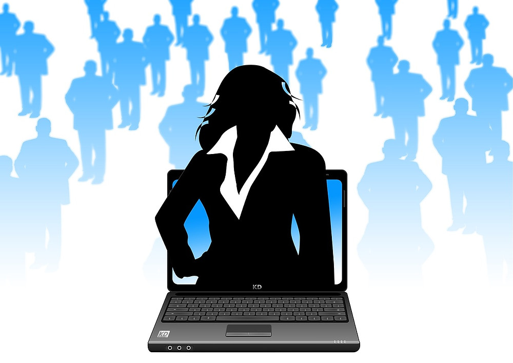 Woman Working in Tech
