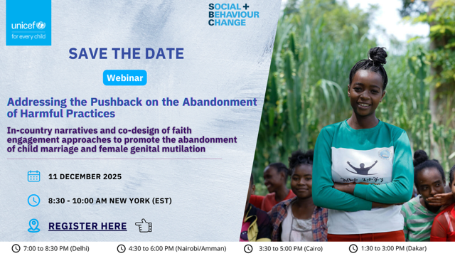 Addressing the pushback on the Abandonment of Harmful Practices: In-country narratives and faith engagement approaches
