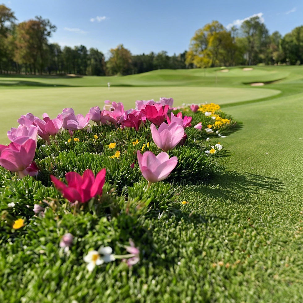 Flowers on a golf course.jpg