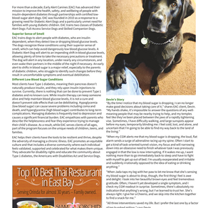 A Diabetic Alert Dog is Life-Changing and Life-Saving!