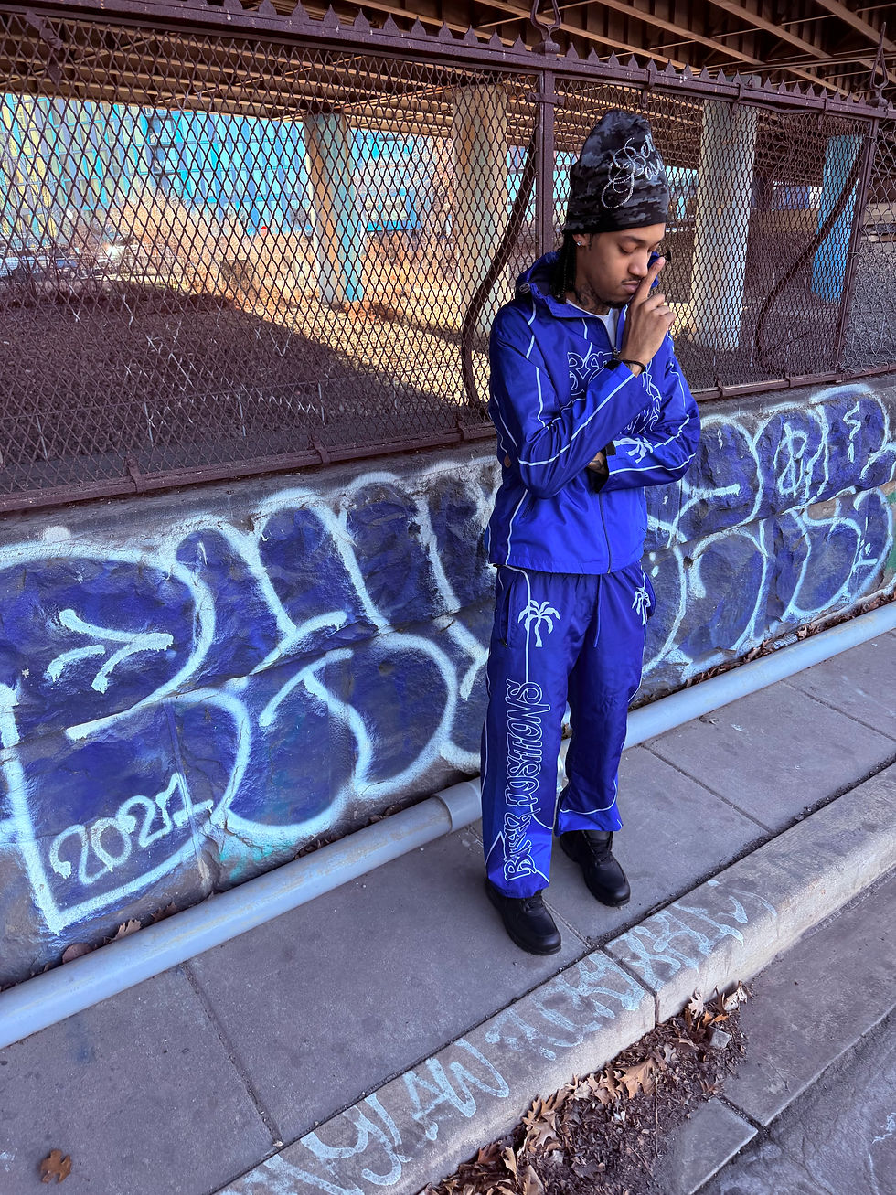 Thumbnail: Royal Blue Palm “LLSSR♿️ “ Velocity Tracksuit