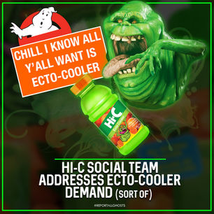 Hi-C Social Team Addresses Ecto-Cooler Demand (sort of)!
