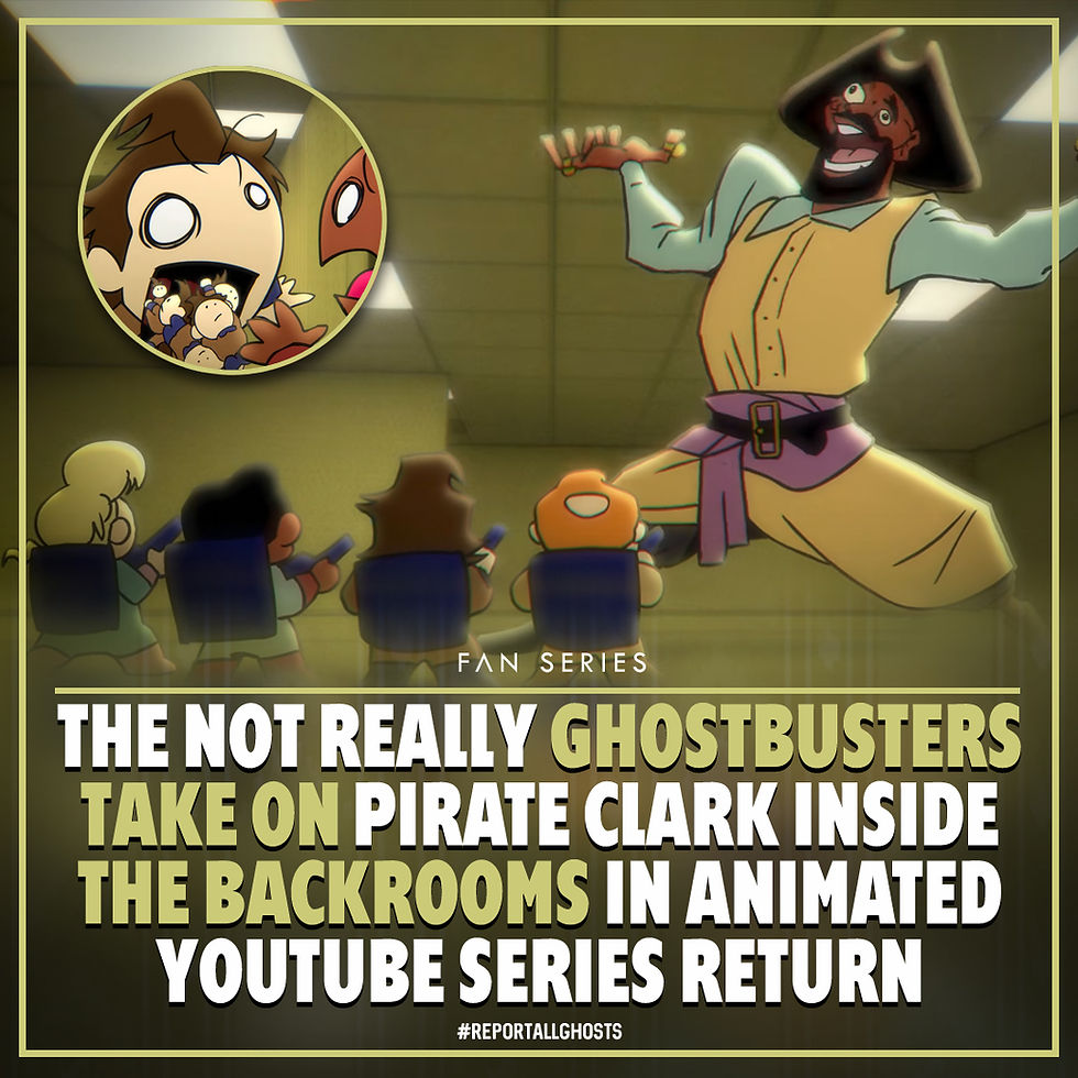 The Not Really Ghostbusters Take On The Backrooms!