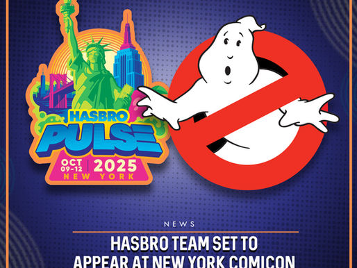 Hasbro Team Set To Appear At NYCC With New Ghostbusters Reveals!
