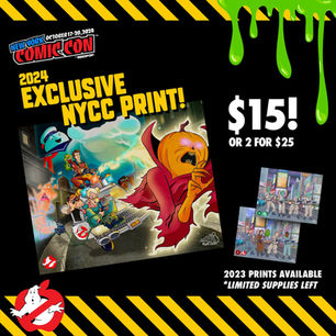 Real Ghostbusters Art Speeds Its Way To New York Comicon!
