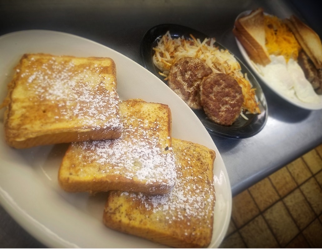 Arranged Food and Objects