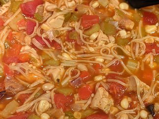 Mexican Chicken Noodle Soup