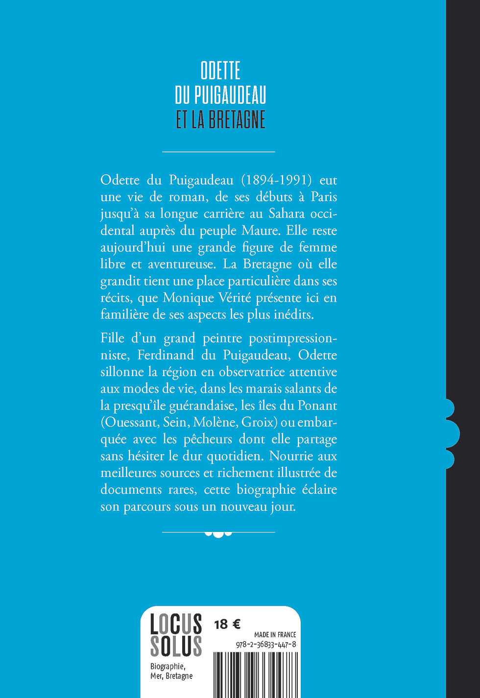 Miniature : Odette du Puigaudeau et la Bretagne